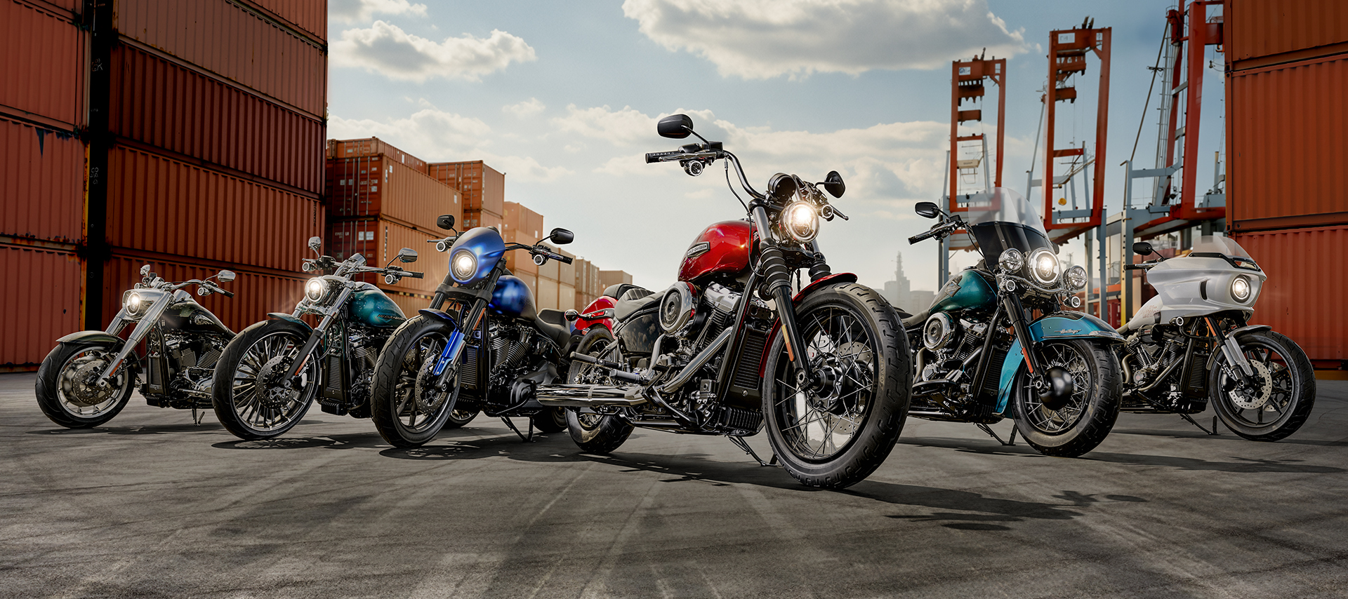 巡航车系摩托车