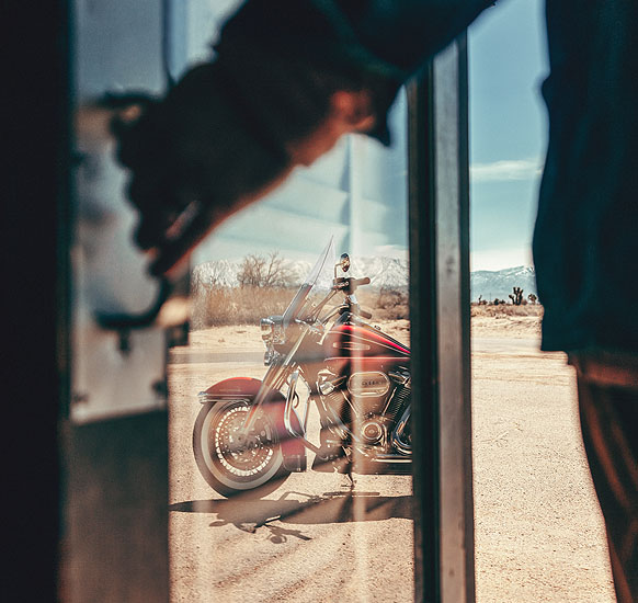 Electra Glide Highway King摩托车的Milwaukee-Eight发动机  