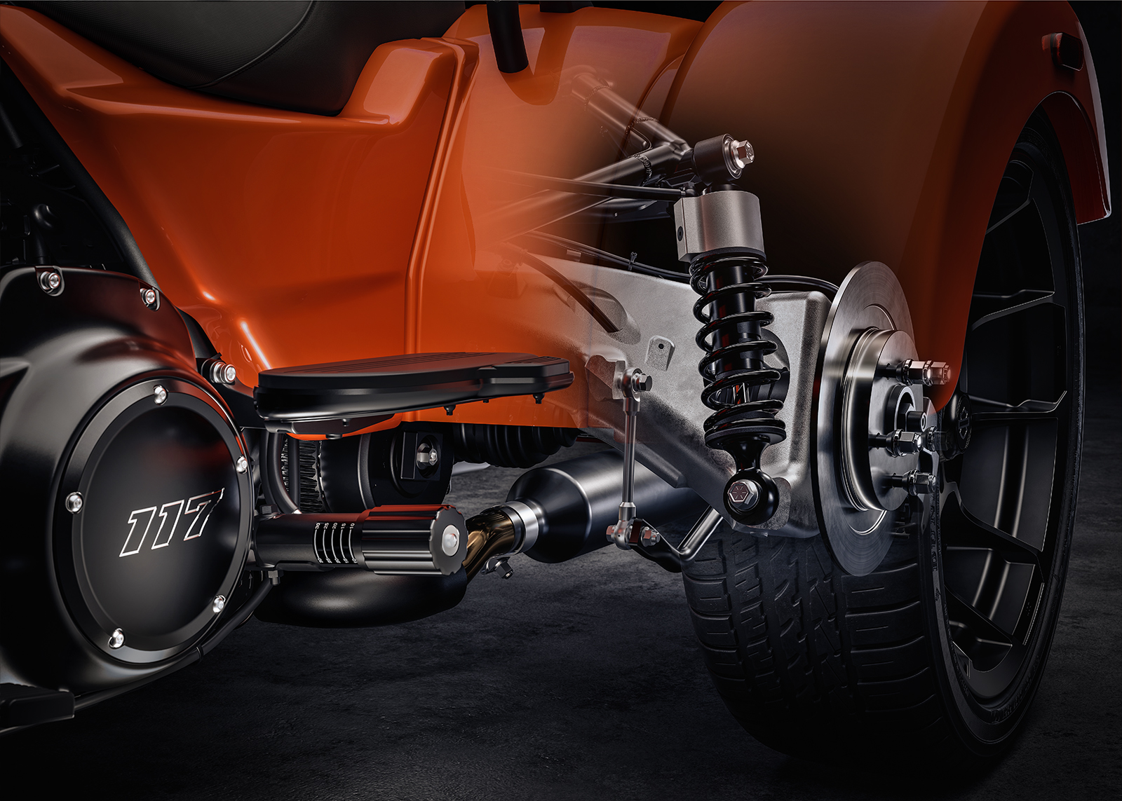 全新重构的后悬架系统