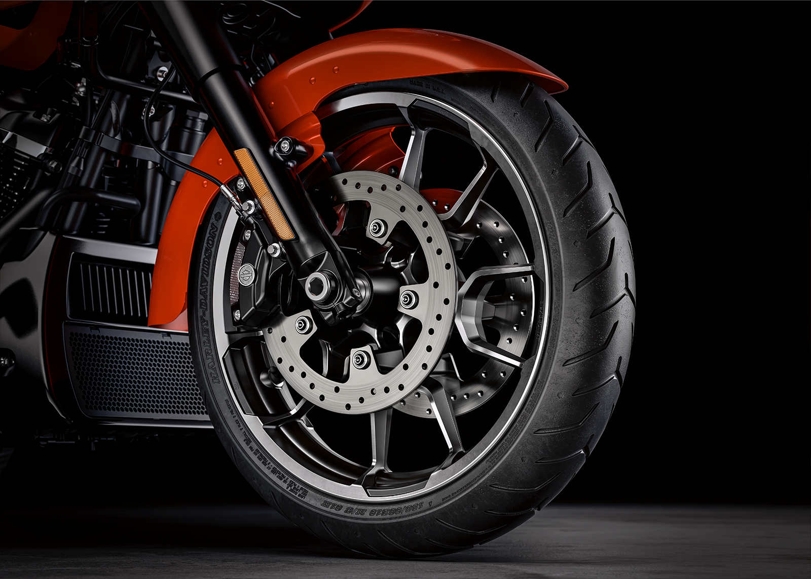 亮面黑色铸造轮毂