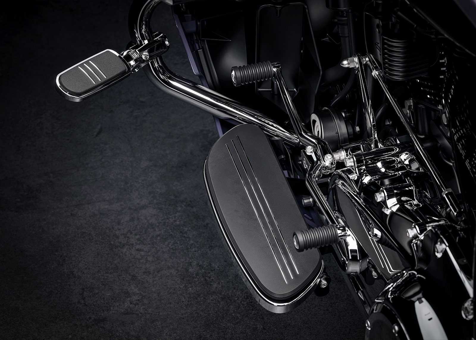 公路脚踏、后跟换挡杆 + 加热手把