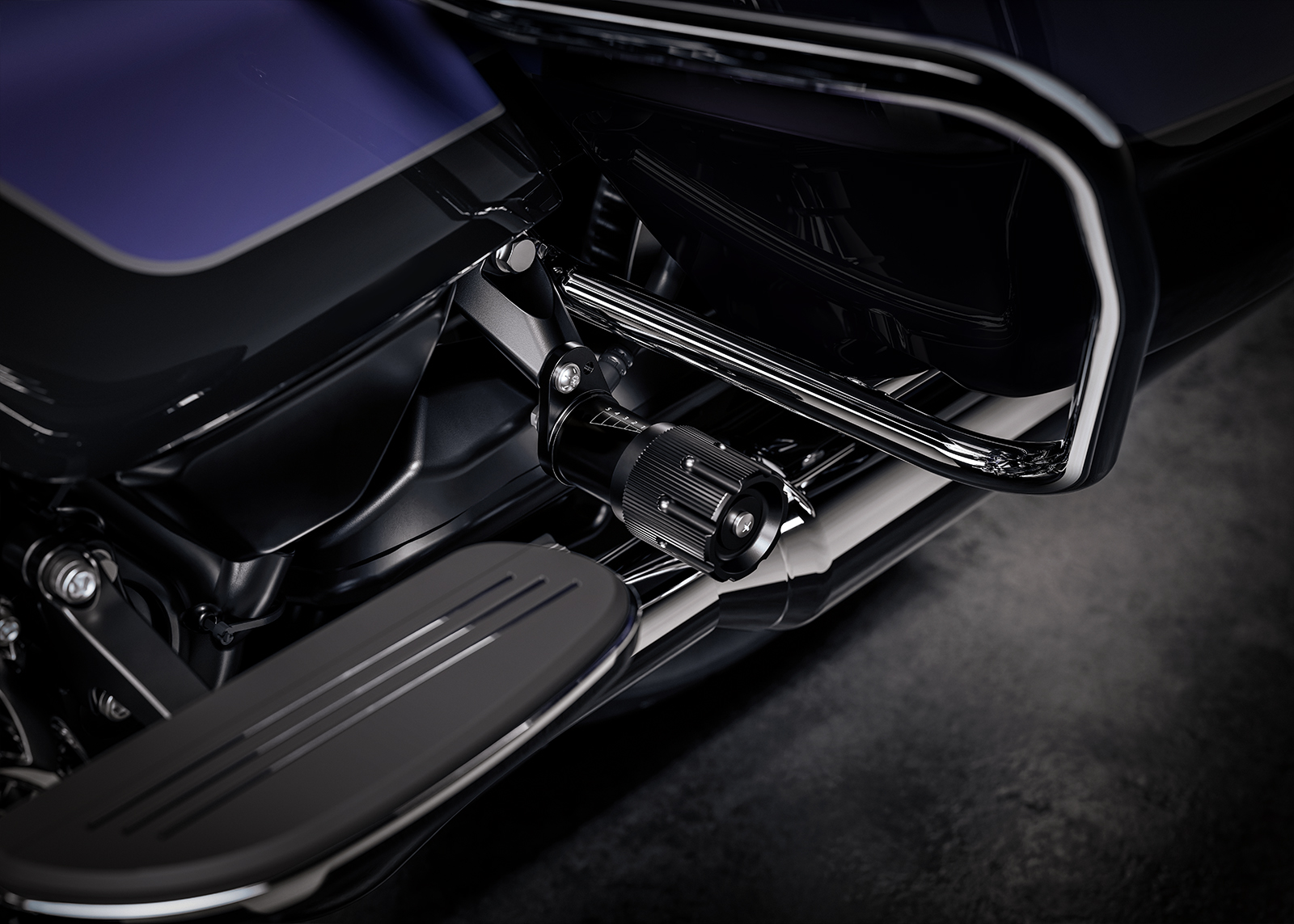 后悬架远程预载调节