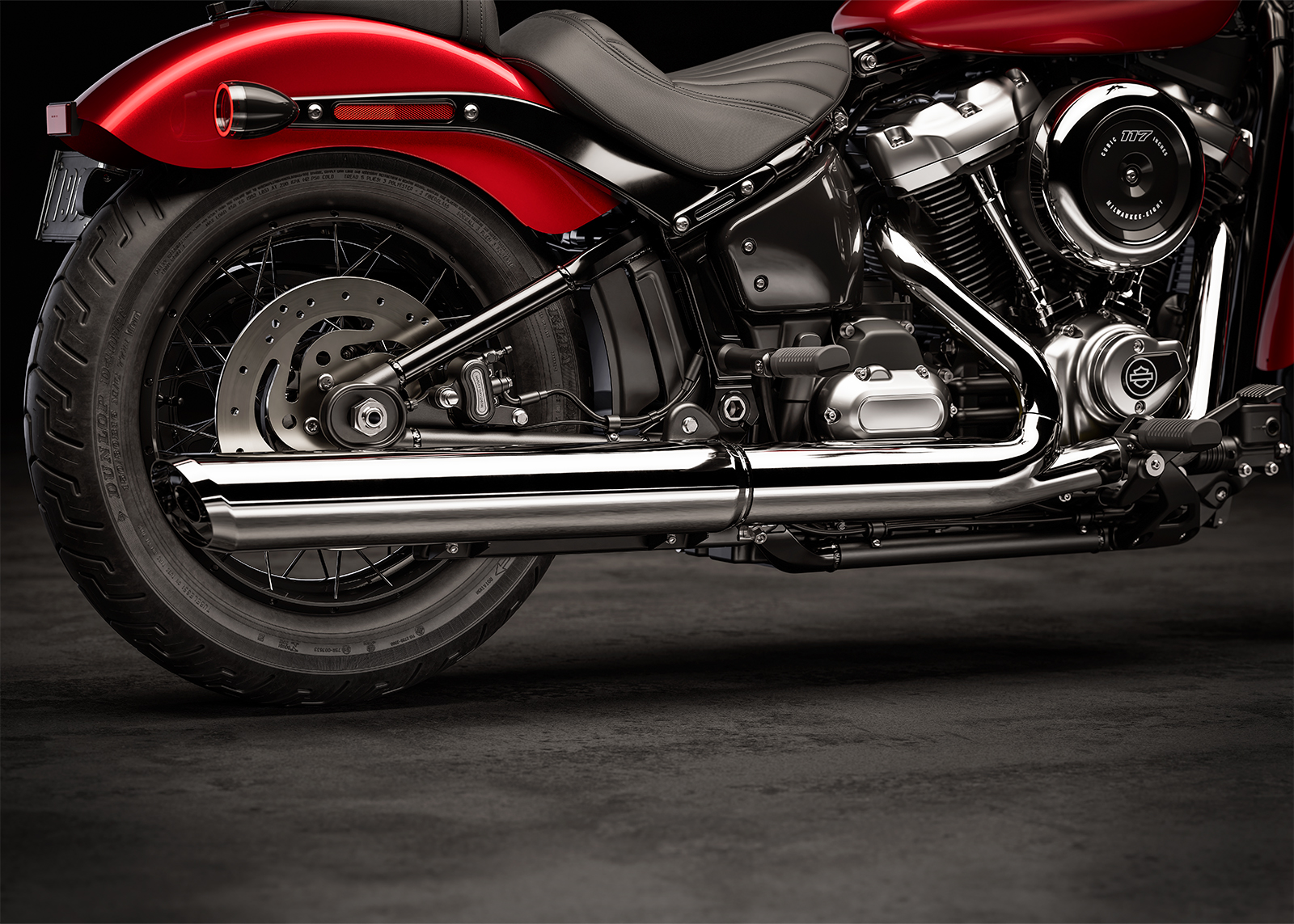 具备街道性能的二进一 出排气系统